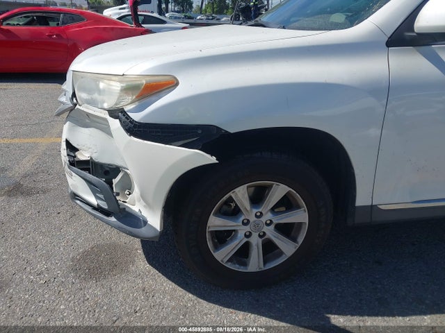 45892885 :رقم المزاد ، 5TDZA3EH9CS026165 vin ، 2012 Toyota Highlander مزاد بيع