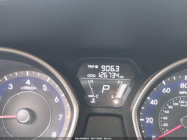 Aukcja sprzedaży 2013 Hyundai Elantra Gls, vin: 5NPDH4AE1DH405630, numer aukcji: 45892914