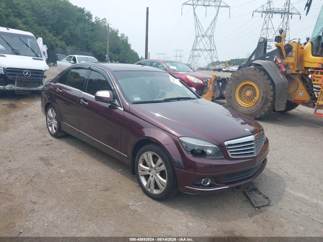 45892924 :رقم المزاد ، WDDGF81X48F063396 vin ، 2008 Mercedes-benz C 300 Luxury 4matic مزاد بيع