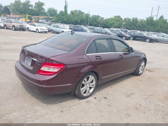 45892924 :رقم المزاد ، WDDGF81X48F063396 vin ، 2008 Mercedes-benz C 300 Luxury 4matic مزاد بيع