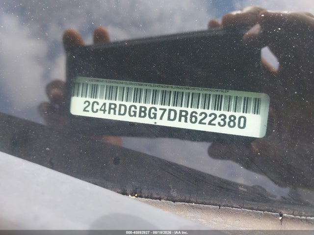 45892927 :رقم المزاد ، 2C4RDGBG7DR622380 vin ، 2013 Dodge Grand Caravan Se مزاد بيع