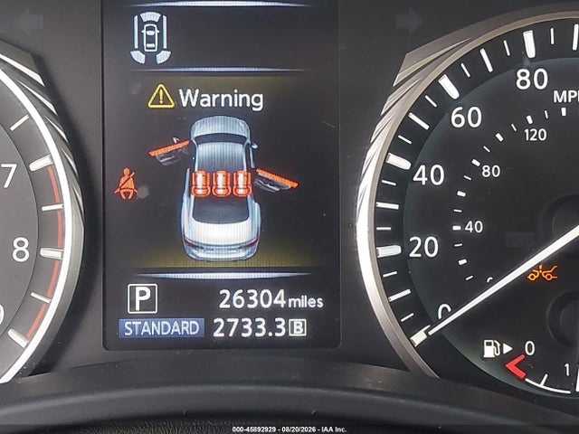 2023 Infiniti Q50 Sensory Awd მანქანა იყიდება აუქციონზე, vin: JN1EV7CR2PM541826, აუქციონის ნომერი: 45892929