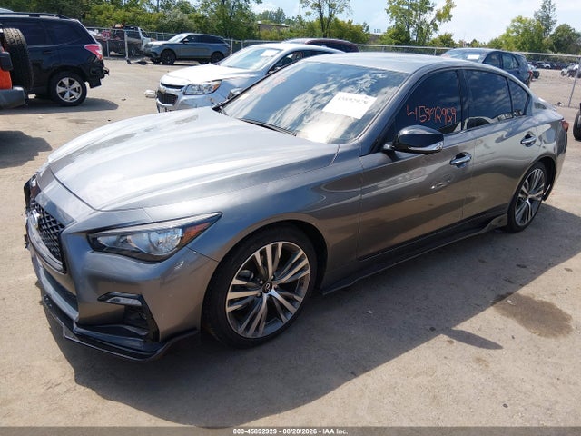 2023 Infiniti Q50 Sensory Awd მანქანა იყიდება აუქციონზე, vin: JN1EV7CR2PM541826, აუქციონის ნომერი: 45892929