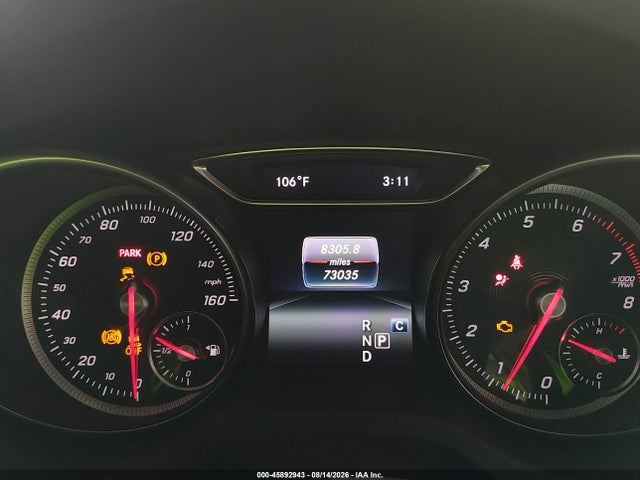 45892943 :رقم المزاد ، WDDSJ4EB5JN680558 vin ، 2018 Mercedes-benz Cla 250 مزاد بيع