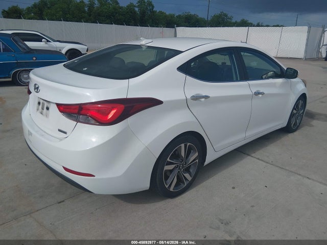 Hyundai Elantra Limited 2014 5NPDH4AE9EH488581 Image 4