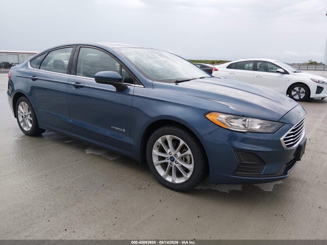 2019 Ford Fusion Hybrid Se მანქანა იყიდება აუქციონზე, vin: 3FA6P0LU7KR136400, აუქციონის ნომერი: 45892985