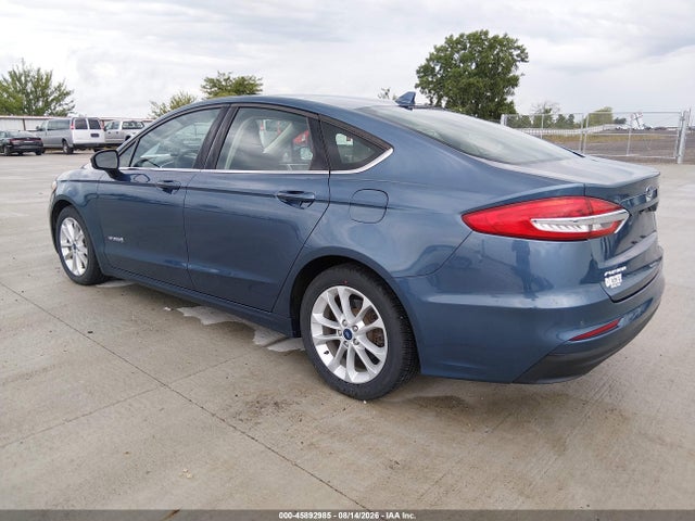 2019 Ford Fusion Hybrid Se მანქანა იყიდება აუქციონზე, vin: 3FA6P0LU7KR136400, აუქციონის ნომერი: 45892985