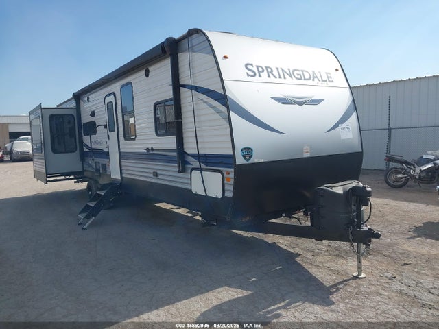45892996 :رقم المزاد ، 4YDT31128M3110984 vin ، 2021 Keystone Springdale Series M- مزاد بيع
