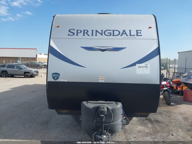 45892996 :رقم المزاد ، 4YDT31128M3110984 vin ، 2021 Keystone Springdale Series M- مزاد بيع