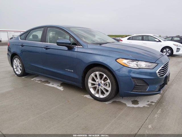 2019 Ford Fusion Hybrid Se მანქანა იყიდება აუქციონზე, vin: 3FA6P0LU9KR136401, აუქციონის ნომერი: 45893039