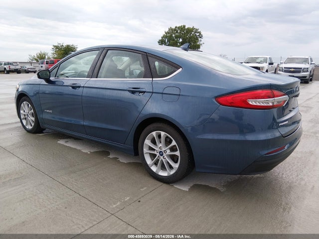 2019 Ford Fusion Hybrid Se მანქანა იყიდება აუქციონზე, vin: 3FA6P0LU9KR136401, აუქციონის ნომერი: 45893039