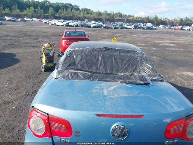 2009 Volkswagen Eos Lux მანქანა იყიდება აუქციონზე, vin: WVWFA71F89V005112, აუქციონის ნომერი: 45893049
