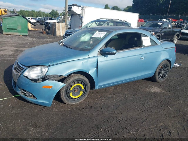 2009 Volkswagen Eos Lux მანქანა იყიდება აუქციონზე, vin: WVWFA71F89V005112, აუქციონის ნომერი: 45893049