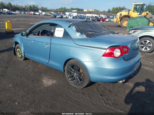 2009 Volkswagen Eos Lux მანქანა იყიდება აუქციონზე, vin: WVWFA71F89V005112, აუქციონის ნომერი: 45893049