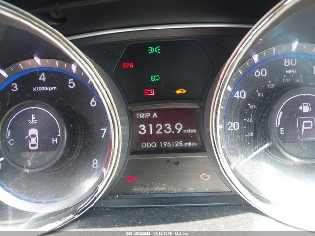 2013 Hyundai Sonata Limited მანქანა იყიდება აუქციონზე, vin: 5NPEC4AC9DH651536, აუქციონის ნომერი: 45893068