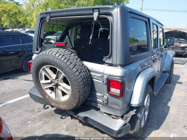 2019 Jeep Wrangler Unlimited Sahara 4x4 მანქანა იყიდება აუქციონზე, vin: 1C4HJXEN6KW567245, აუქციონის ნომერი: 45893104