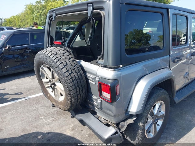 2019 Jeep Wrangler Unlimited Sahara 4x4 მანქანა იყიდება აუქციონზე, vin: 1C4HJXEN6KW567245, აუქციონის ნომერი: 45893104