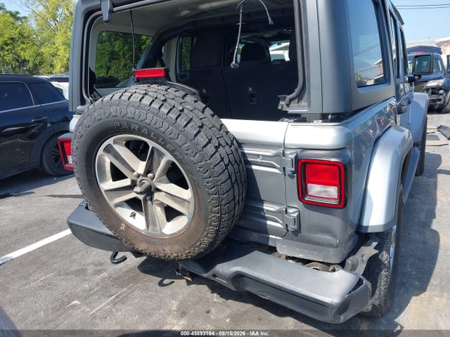 2019 Jeep Wrangler Unlimited Sahara 4x4 მანქანა იყიდება აუქციონზე, vin: 1C4HJXEN6KW567245, აუქციონის ნომერი: 45893104