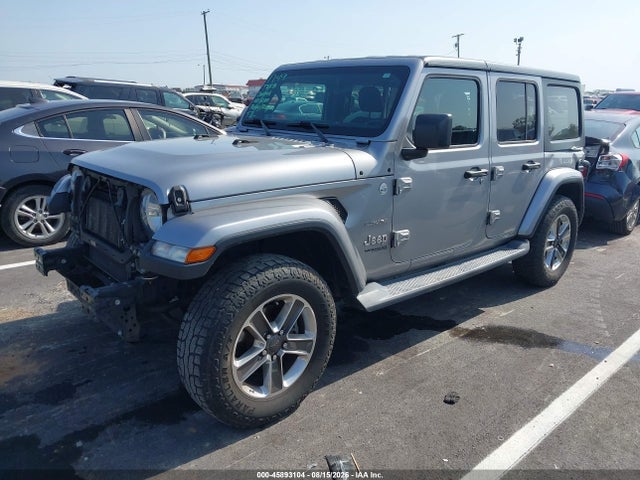 2019 Jeep Wrangler Unlimited Sahara 4x4 მანქანა იყიდება აუქციონზე, vin: 1C4HJXEN6KW567245, აუქციონის ნომერი: 45893104