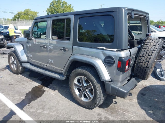 2019 Jeep Wrangler Unlimited Sahara 4x4 მანქანა იყიდება აუქციონზე, vin: 1C4HJXEN6KW567245, აუქციონის ნომერი: 45893104