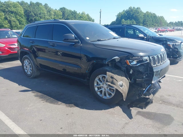 45893136 :رقم المزاد ، 1C4RJFAG5MC623332 vin ، 2021 Jeep Grand Cherokee Laredo مزاد بيع