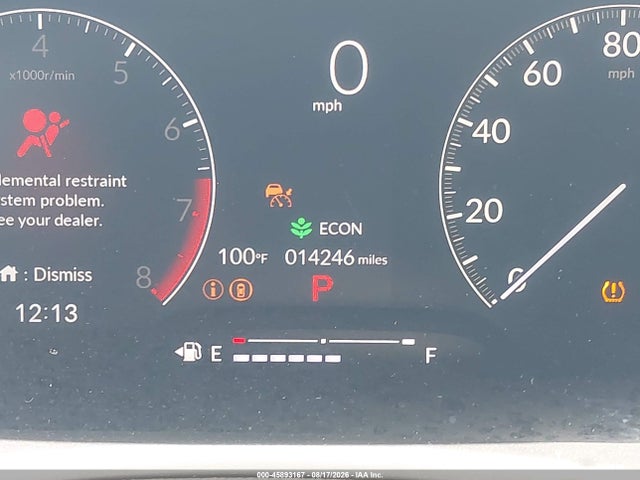 2026 Honda Civic Sport მანქანა იყიდება აუქციონზე, vin: 2HGFE2F53TH566780, აუქციონის ნომერი: 45893167