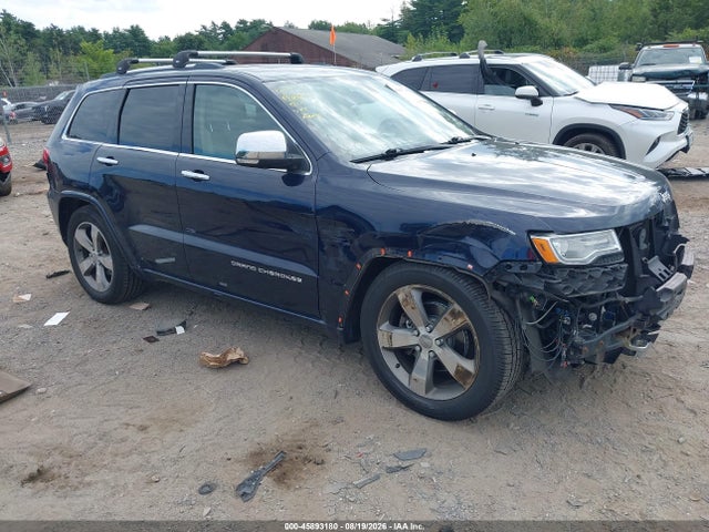 Продаж на аукціоні авто 2014 Jeep Grand Cherokee Overland, vin: 1C4RJFCG2EC580308, номер лоту: 45893180