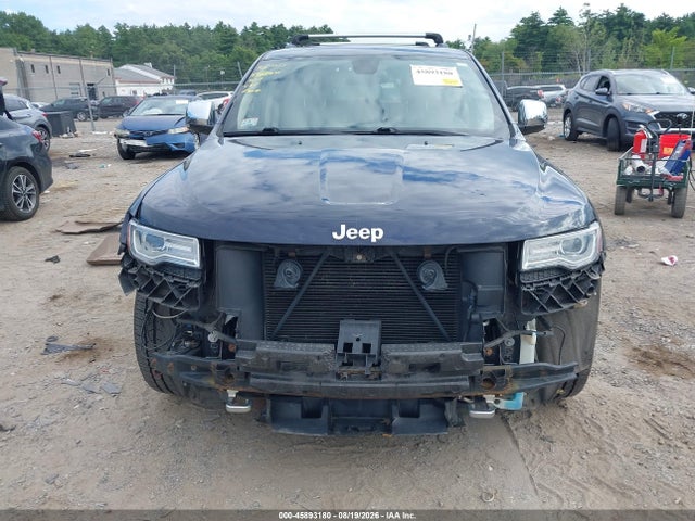 Продаж на аукціоні авто 2014 Jeep Grand Cherokee Overland, vin: 1C4RJFCG2EC580308, номер лоту: 45893180