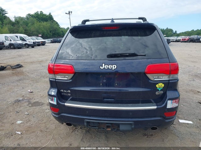 Продаж на аукціоні авто 2014 Jeep Grand Cherokee Overland, vin: 1C4RJFCG2EC580308, номер лоту: 45893180