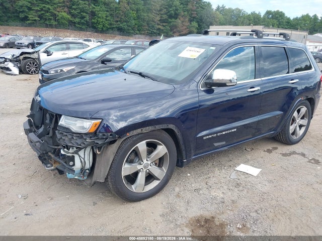 Продаж на аукціоні авто 2014 Jeep Grand Cherokee Overland, vin: 1C4RJFCG2EC580308, номер лоту: 45893180