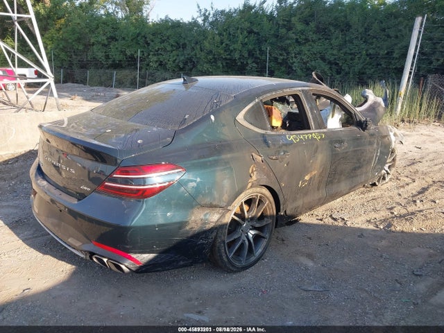 2023 Genesis G70 2.0t Awd მანქანა იყიდება აუქციონზე, vin: KMTG34TA3PU124365, აუქციონის ნომერი: 45893201