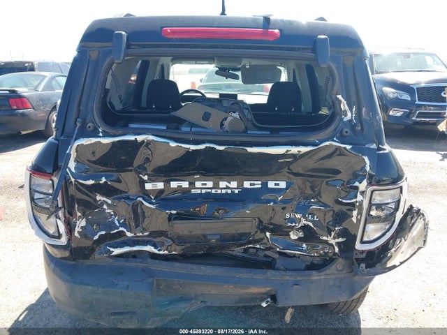 Продажа на аукционе авто 2021 Ford Bronco Sport Badlands, vin: 3FMCR9D98MRA40599, номер лота: 45893220
