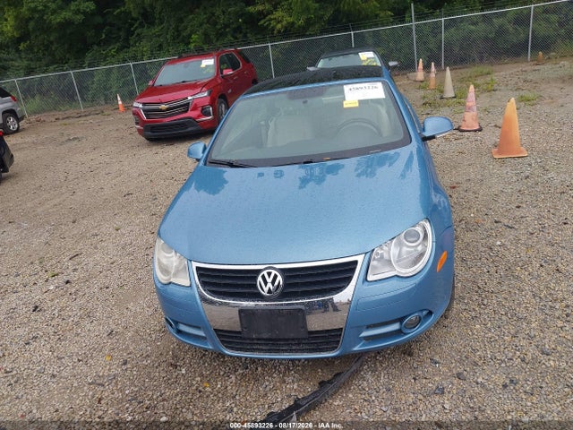 2008 Volkswagen Eos Komfort/turbo მანქანა იყიდება აუქციონზე, vin: WVWAA71F68V025996, აუქციონის ნომერი: 45893226