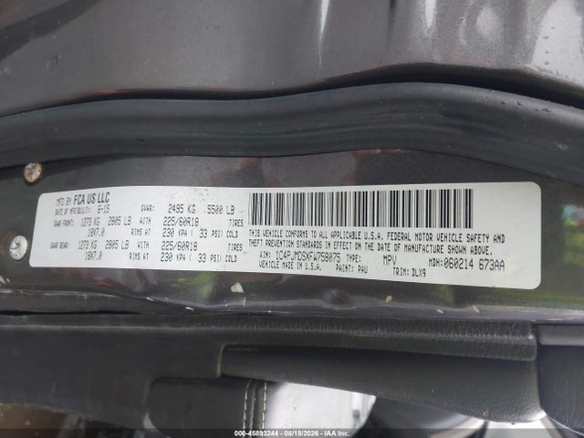 Продажа на аукционе авто 2015 Jeep Cherokee Limited, vin: 1C4PJMDSXFW758075, номер лота: 45893244