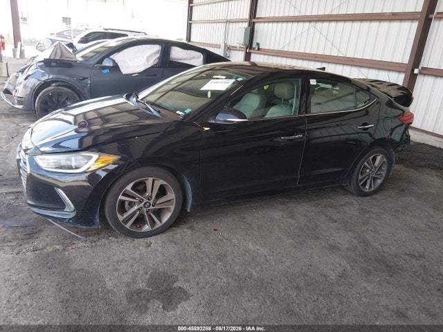 45893268 :رقم المزاد ، 5NPD84LF0HH071117 vin ، 2017 Hyundai Elantra Limited مزاد بيع
