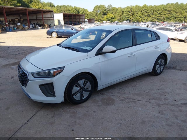 45893281 :رقم المزاد ، KMHC65LC5MU247863 vin ، 2021 Hyundai Ioniq Hybrid Blue مزاد بيع