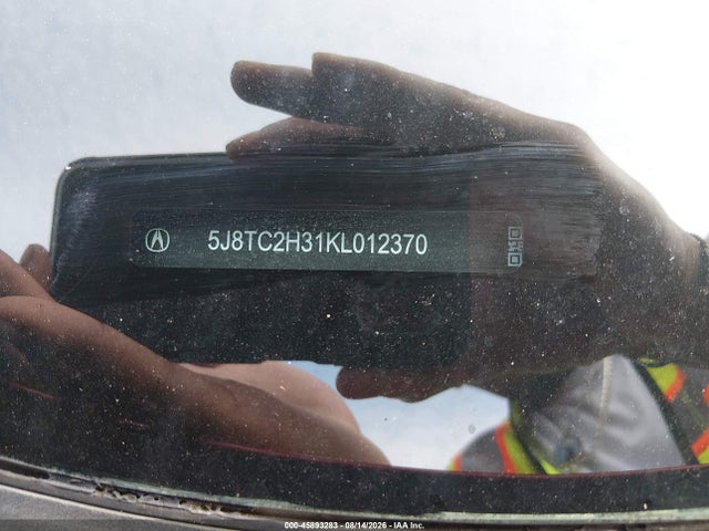 2019 Acura Rdx Standard მანქანა იყიდება აუქციონზე, vin: 5J8TC2H31KL012370, აუქციონის ნომერი: 45893283