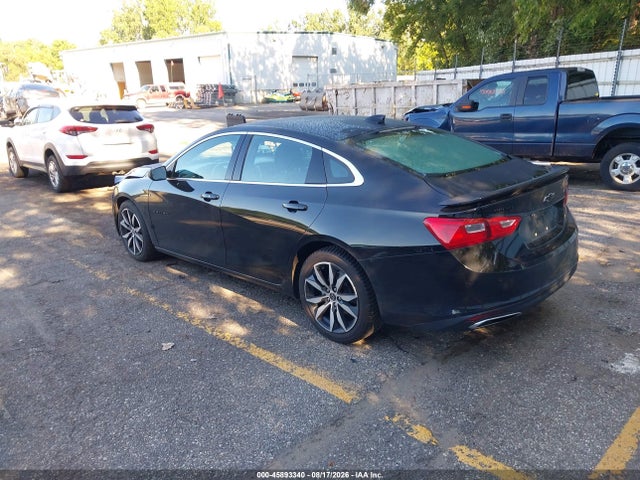 2022 Chevrolet Malibu Fwd Rs მანქანა იყიდება აუქციონზე, vin: 1G1ZG5STXNF109537, აუქციონის ნომერი: 45893340