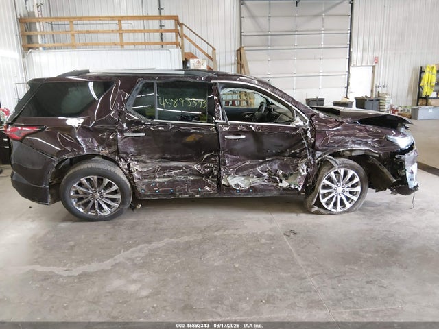45893343 :رقم المزاد ، 1GNEVKKW5NJ127775 vin ، 2022 Chevrolet Traverse Awd Premier مزاد بيع