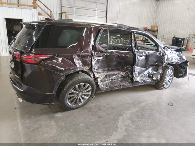 45893343 :رقم المزاد ، 1GNEVKKW5NJ127775 vin ، 2022 Chevrolet Traverse Awd Premier مزاد بيع
