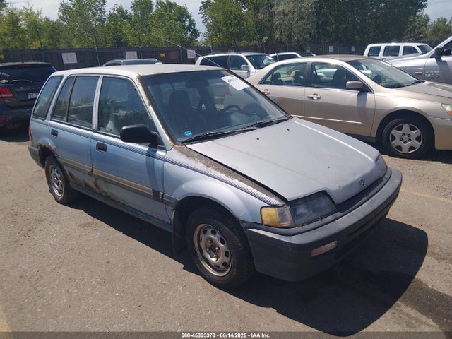 1990 Honda Civic მანქანა იყიდება აუქციონზე, vin: JHMEE2757LS001092, აუქციონის ნომერი: 45893379