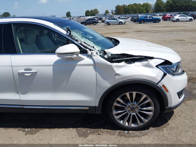 45893404 :رقم المزاد ، 2LMPJ8LR0GBL53660 vin ، 2016 Lincoln Mkx Reserve مزاد بيع