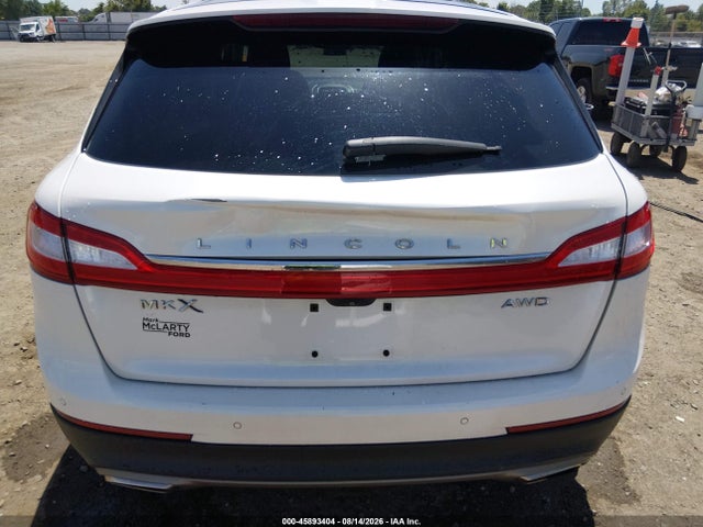 45893404 :رقم المزاد ، 2LMPJ8LR0GBL53660 vin ، 2016 Lincoln Mkx Reserve مزاد بيع