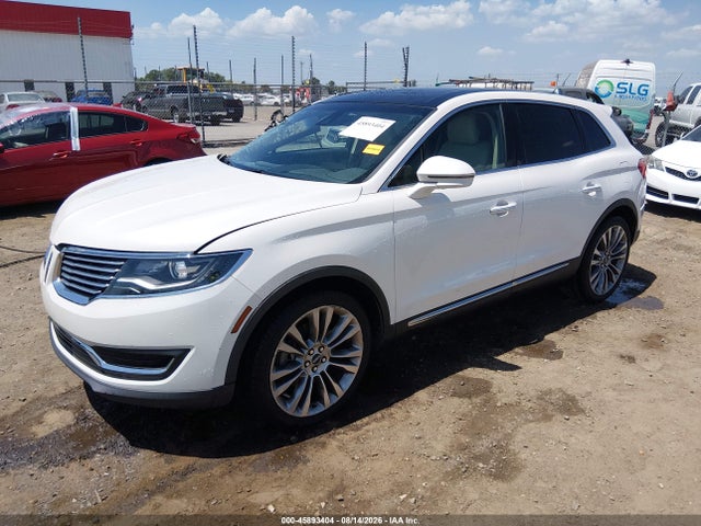 45893404 :رقم المزاد ، 2LMPJ8LR0GBL53660 vin ، 2016 Lincoln Mkx Reserve مزاد بيع