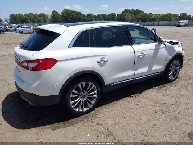 45893404 :رقم المزاد ، 2LMPJ8LR0GBL53660 vin ، 2016 Lincoln Mkx Reserve مزاد بيع