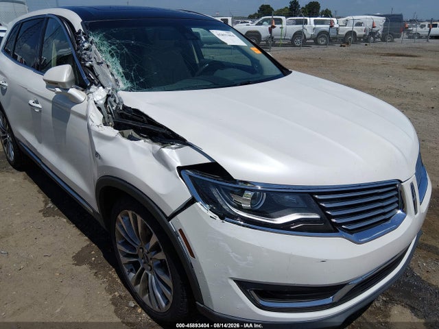 45893404 :رقم المزاد ، 2LMPJ8LR0GBL53660 vin ، 2016 Lincoln Mkx Reserve مزاد بيع