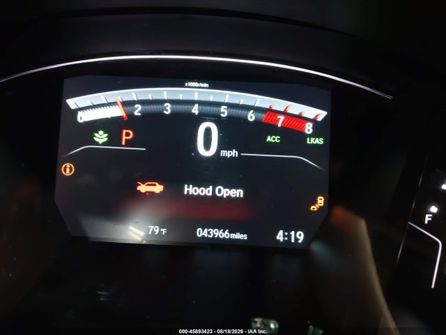 45893423 :رقم المزاد ، 2HKRW2H51NH656154 vin ، 2022 Honda Cr-v Ex مزاد بيع