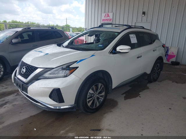 2020 Nissan Murano Sv Fwd მანქანა იყიდება აუქციონზე, vin: 5N1AZ2BJ0LN141830, აუქციონის ნომერი: 45893496