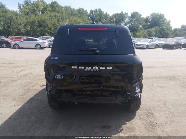 Продажа на аукционе авто 2025 Ford Bronco Sport Big Bend, vin: 3FMCR9BN8SRF15875, номер лота: 45893499