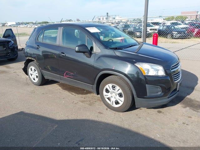 Auction sale of the 2015 Chevrolet Trax 1ls, vin: KL7CJKSB4FB235970, lot number: 45893512
